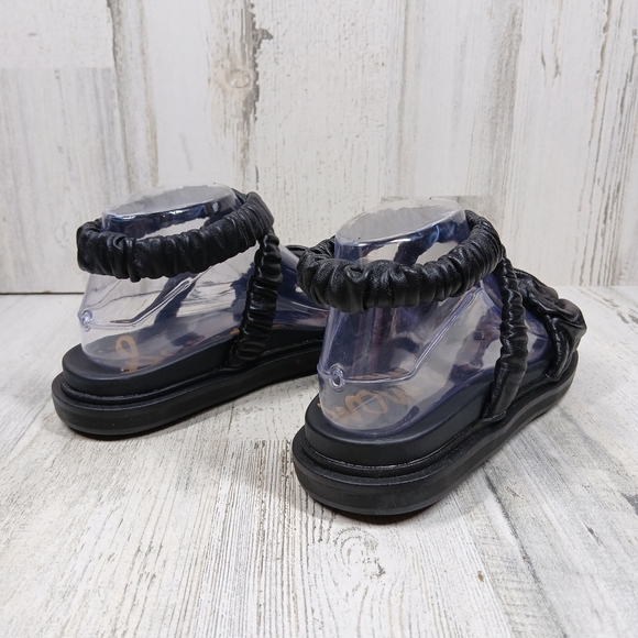 New Sam Edelman Womens Velma Leather Slip On Flat Sandals #791 - Picture 7 of 10